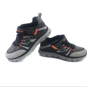 Boys Skechers Velcro Shoes Size 11.5